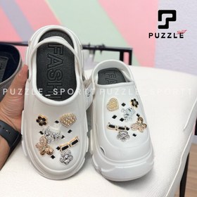 تصویر دمپایی حمام کراکس لژ دار سایز ۳۶-۴۱ 