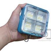 تصویر مینی پروژکتور شارژی خورشیدی مدل CK906A با قابلیت پاوربانک 