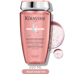 تصویر شامپو بدون سولفات موی رنگ شده کراستاس Kérastase Chroma Absolu Nourishing Protective Shampoo for Damaged Color-Treated Hair