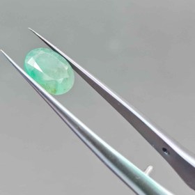 تصویر زمرد بیضی کد 37267 