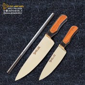 تصویر چاقو تیزکن فولادی با آلیاژ بالا 