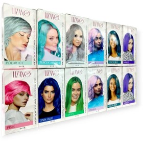 تصویر پودر دکلره رنگی ساشه ای لیزانو 