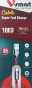 تصویر کابل شارژ USB به لایتنینگ V-smart مدل V-61 