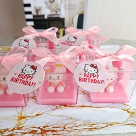 تصویر گیفت شمع کیتی 