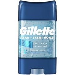 تصویر مام استیک ژله ای ضد تعریق مردانه ژیلت Gillette مدل Cool Wave حجم 80 گرم 