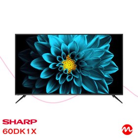 تصویر تلویزیون اندرویدی 60 اینچ 4K شارپ مدل 4T-C60DK1X 