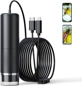 تصویر میکروسکوپ دیجیتال USB – 50 تا 1600 جیبی 2.0 مگاپیکسلی 1440P با 8 LED قابل حمل 