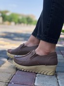 تصویر کفش طبی زنانه تمام چرم مدل C90 