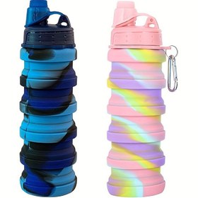 تصویر قمقمه سیلیکونی نشکن 