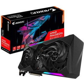 تصویر کارت گرافیک گیگابایت AORUS Radeon RX 6800 XT MASTER TYPE C 16G Gigabyte AORUS Radeon RX 6800 XT MASTER TYPE C 16G GDDR6 RGB Graphics Card