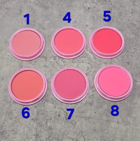 تصویر رژگونه پودری پددار - 4 