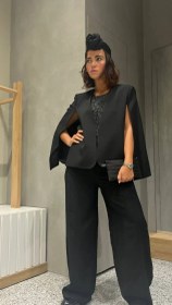 تصویر شلوار کرپ مدل پانیذ 