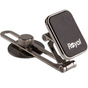 تصویر هلدر داشبوردی مگنتی Royal F52 Royal F52 Magnetic Universal Car Mobile Holder Mount 360° for Dashboards