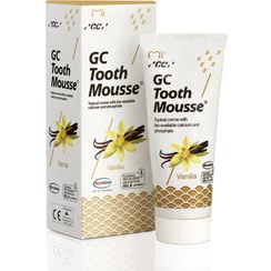 تصویر خمیر دندان جی سی توس موس طعم وانیل حجم ۳۵ میلی لیتر 