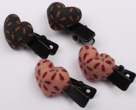 تصویر گل سر انبری قلب (2 عددی) 