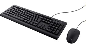 تصویر کیبورد و موس تراست TKM-250 Wired keyboard and Mouse Trust TKM-250 Wired