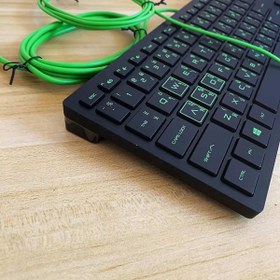 تصویر ماوس و کیبورد HP Lifestyle TPC-P001K HP TPC-P001K Keyboard Mouse