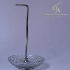 تصویر جاعودی مدل کریستالی دسته بلند 