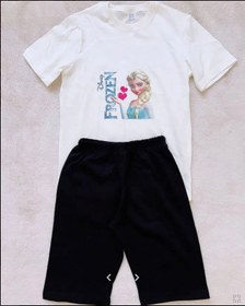 تصویر ست تیشرت و شلورتک شاخ بچگانه Set of t-shirts and shorts for children