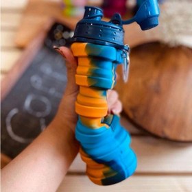 تصویر قمقمه سیلیکونی 