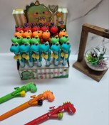 تصویر خودکار مشت زن طرح دایناسور آبی 