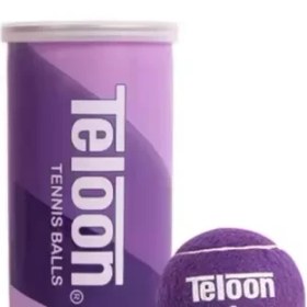 تصویر Teloon Tennis Ball Purple Pro 