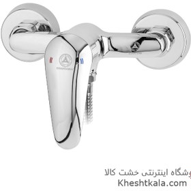 تصویر شیر توالت قهرمان مدل زوبین Ghahraman Toilet Faucet Chrome Zobin Model