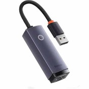 تصویر مبدل USB به LAN باسئوس مدل ا Baseus Lite USB to LAN Converter Baseus Lite USB to LAN Converter