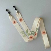 تصویر بند عینک‌ طرح گل شش پر گلبهی 