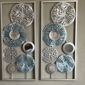 تصویر دیوارکوب قاصدک فلزی 