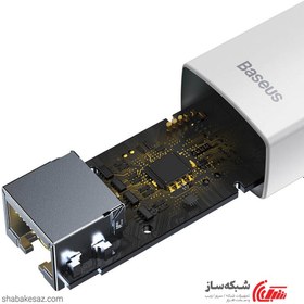 تصویر مبدل USB-C به LAN باسئوس WKQX000202 Adapter Baseus WKQX000202