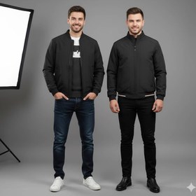 تصویر کاپشن مردانه ضدآب تو خز - چهار ایکس لارج 