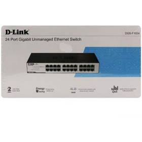 تصویر سوئیچ 24 پورت دی لینک DGS-F1024 ا D-Link DGS-F1024 24-Port Unmanaged Switch D-Link DGS-F1024 24-Port Unmanaged Switch