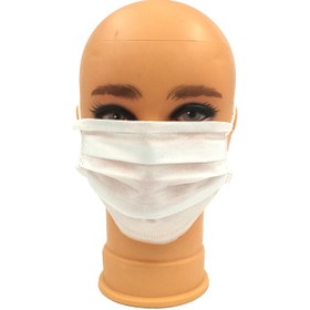تصویر ماسک تنفسی سه لایه پزشکی ملت بلون دار (50 عددی) 