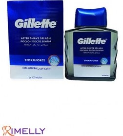 تصویر محلول افتر شیو ژیلت (Gillette) مدل Storm Force حجم 100 میلی‌لیتر ژیلت بعد از اصلاح