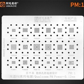 تصویر شابلون تغذیه کوالکام Amaoe PM1 Stencil PM1