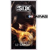 تصویر کاندوم بزرگ کننده فوق العاده سیکس SIX Super Largo 