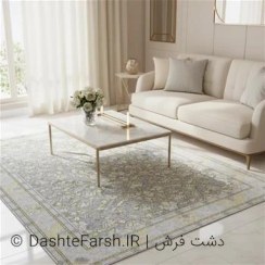 تصویر روفرشی کشدار طرح حنان کد 1298 سایز 4 تا 12 متر 