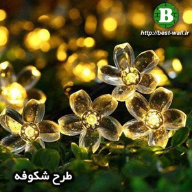 تصویر ریسه ال ای دی گل شکوفه 