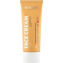 تصویر کرم جوان کننده حاوی ویتامین C سی گل Seagull Face Cream With Vitamin C 50 ml