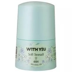 تصویر مام رول ضد تعریق ویت یو مدل سافت سی سالت 50 میل With You Soft Seasalt Deo Roll On 50 ml