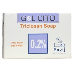 تصویر صابون تری کلوزان 0.2 درصد گل سیتو با حجم 125 گرم Gol Cito 0.2% Antibacterial Soap 125 g