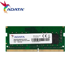 تصویر رم لپ تاپ ای دیتا مدل ADATA 16GB 2666MHZ CL19 