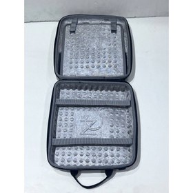 تصویر کیف حمل کنسول PS4 نهل رنگ نقره‌ای 