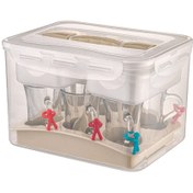 تصویر سرویس چای و صبحانه خوری ۶ نفره لیمون کد ۴۳۰۳ 