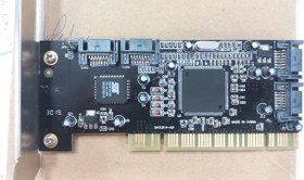 تصویر کارت ساتا PCI چهار پورت (SATA PCI) ا SATA 6GB PCI-Card 4 ports 