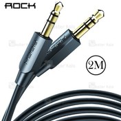 تصویر کابل انتقال صدا Aux راک Rock RAU0602 Audio Cable به طول 2 متر 