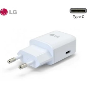 تصویر شارژر اصلی ال جی LG Travel Charger Adapter MCS-N04ED Type C 