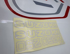 تصویر برچسب باک سوزوکی TS 250 