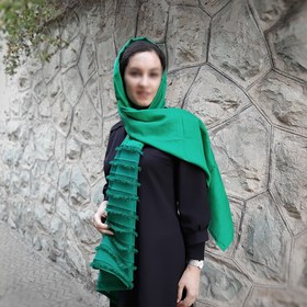 تصویر شال سبز چمنی مجلسی 